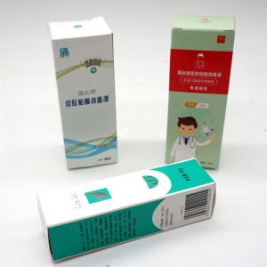 Custom Printed Sanitizer Packaging Box