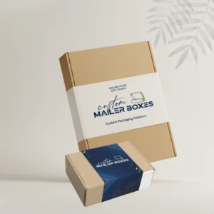Custom mailer packaging sleeves and bellybands; branded cardboard box packaging sleeves with logo.